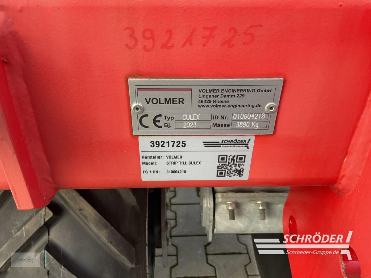 Gülleselbstfahrer от тип Volmer STRIP TILL CULEX | NEU- / LAGERMASCHINE, Gebrauchtmaschine в Holdorf (Снимка 9)